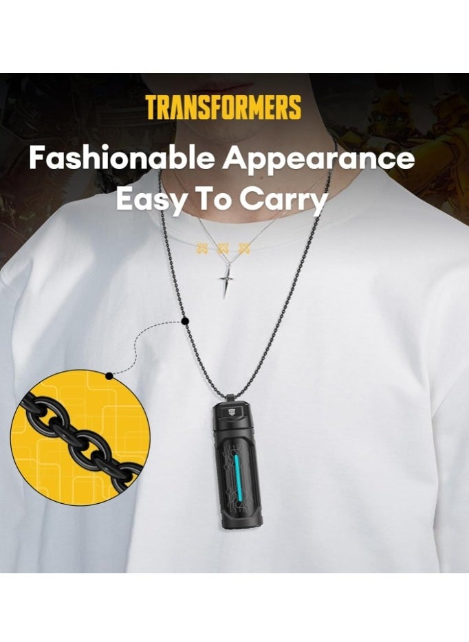 TRANSFORMERS - Transformers TF-T11 TWS Wireless Headphones Bluetooth 5.4 Megatron Black Gaming Sports - Image 1