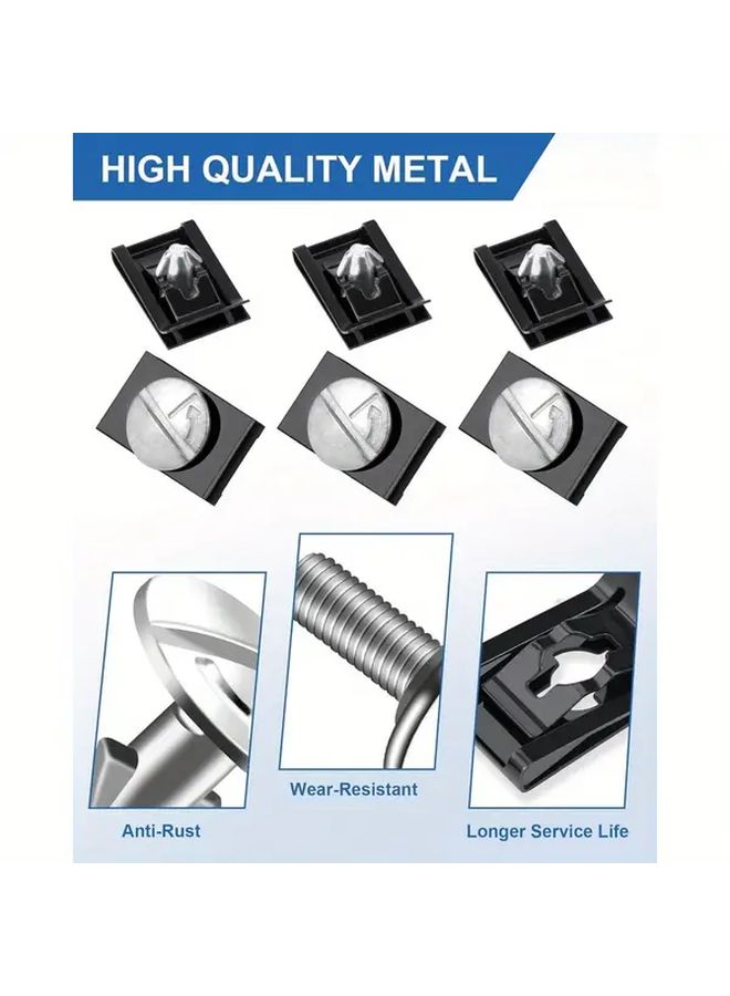 Premium Engine Splash Shield Bolt Screw Fastener Clips Kit 14pcs - Image 5