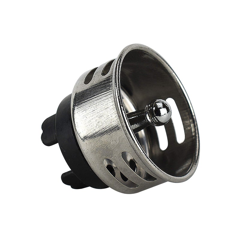 Plumb Pak Keeney 878PC Stainless Steel Junior Duo Bar Sink Strainer with Basket, Fits 2-Inch or 2-1/2-Inch Openings, Polished Chrome - Image 4