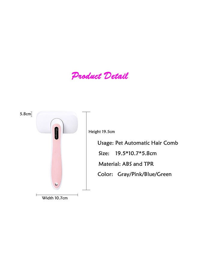 NIBEMINENT Pet Hair Remover Pink - Image 2