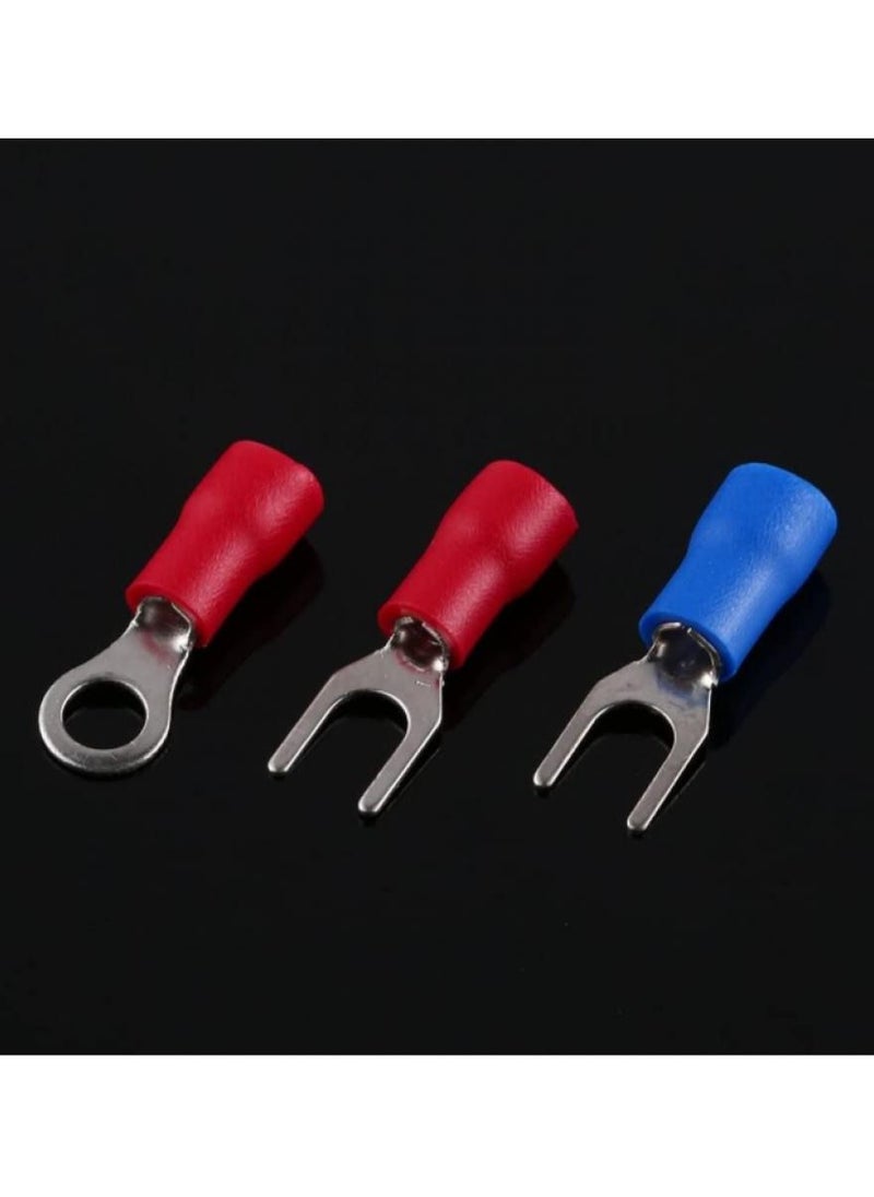 Alissa 80Pcs Electrical Wire Cable Connector Assorted Crimp Spade Terminal Insulated Kit Set Male Female  - Image 2