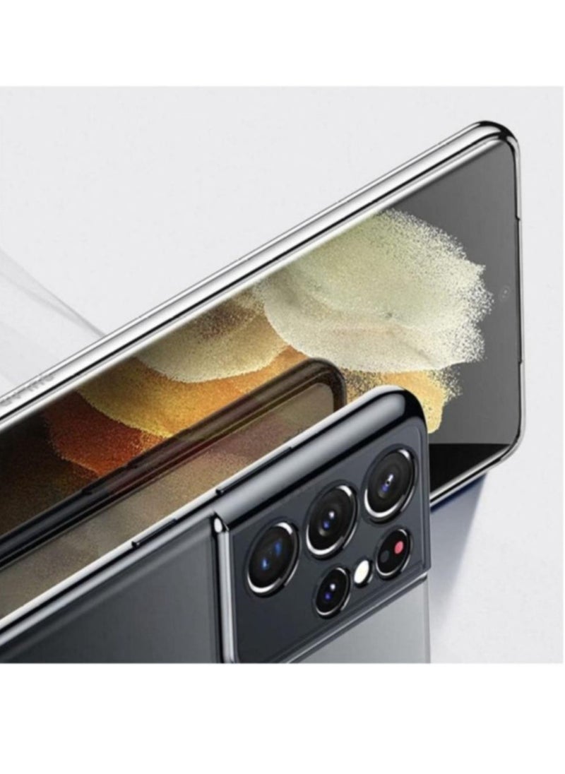 Raxoom Case Compatible with Samsung Galaxy S22 Ultra 5G, Crystal-Clear Shockproof Thin Silicone Case, - Image 5