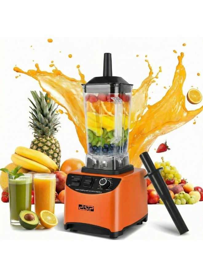دي اس بي خلاط كهربائي DSP – سعة 2 لتر، قدرة 1800 واط، موديل KJ2099 تمتع بأداء فائق مع خلاط DSP عالي الكفاءة – مثالي لتحضير العصائر، الشوربات، طحن الثلج والمكسرات بكل سهولة. - Image 1