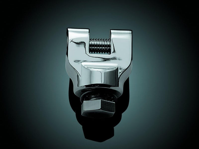 Kuryakyn 8064 Chrome Male Mount ISO Footpeg Extensions - 2-1/2" (1 Pair) - Image 5