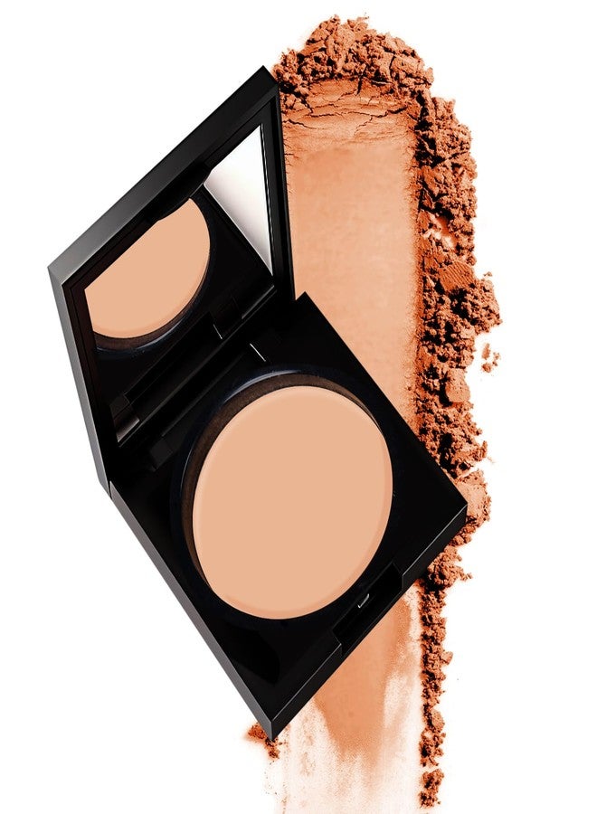 SOKU Wake Up to Make Up Matte Compact Powder with SPF & Castor Oil | Lightweight & Shine Control | Long Lasting| Conceals Imperfections, Provides Even Tone Complexion (Soft Beige 02) - 9 g - Image 1