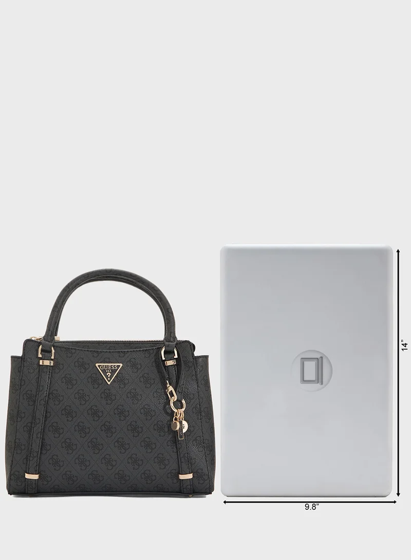GUESS Eco Erica Satchel Bag