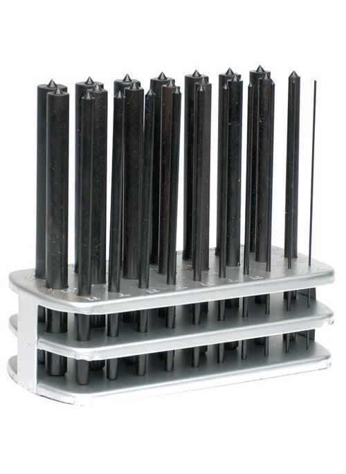 TTC Spellmaco 25 25 Pc 1mm13mm x 5mm Metric Transfer Punch Spotter Set  - Image 1