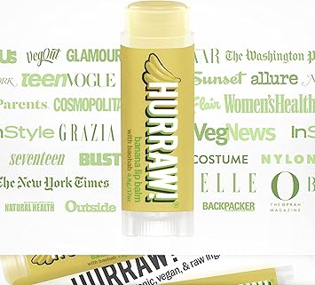 HURRAW Baobab Banana Lip Balm - Image 4