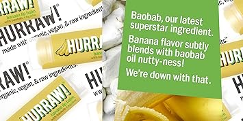 HURRAW Baobab Banana Lip Balm - Image 3