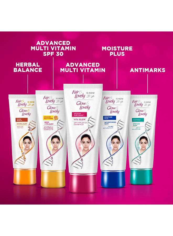 جلو آند لوفلي كريم وجه ملتي فيتامين المطور بعامل حماية من الشمس 30 None - Image 3