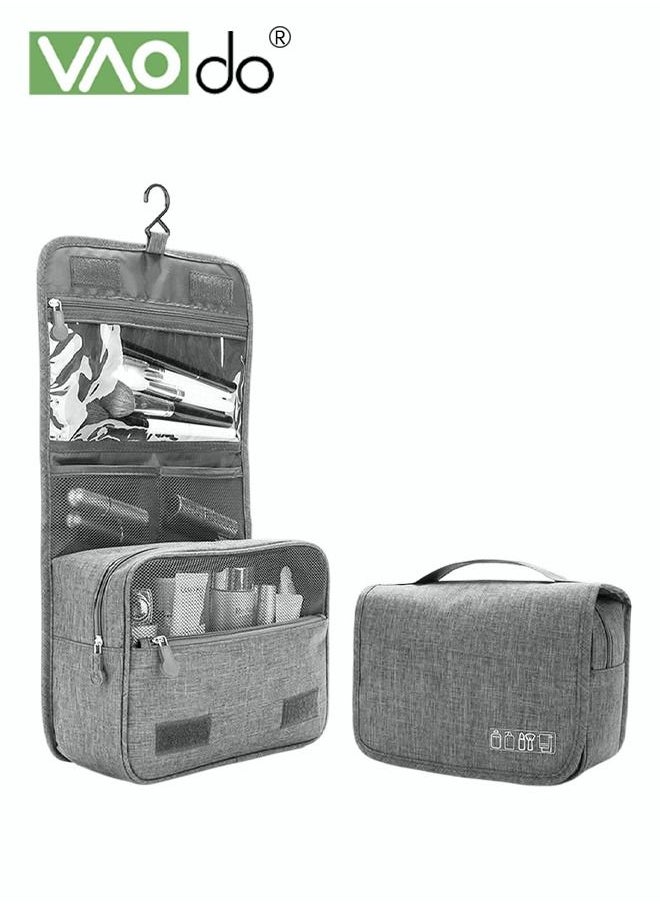 VAOdo - Multifunctional Hanging Toiletry Wash Bag Wet and dry separation Portable Large-Capacity Storage Travel Bag Waterproof Wash Bag with Hook Multifunctional Hanging Toiletry Wash Bag Wet and dry separati - Image 1