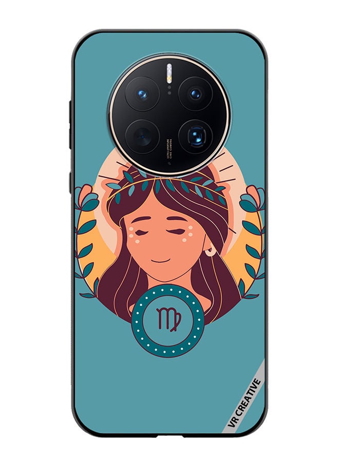 VR CREATIVE Protective Case Cover For Huawei Mate 50 Pro Virgin Zodiac Signs Design Multicolour - Image 1