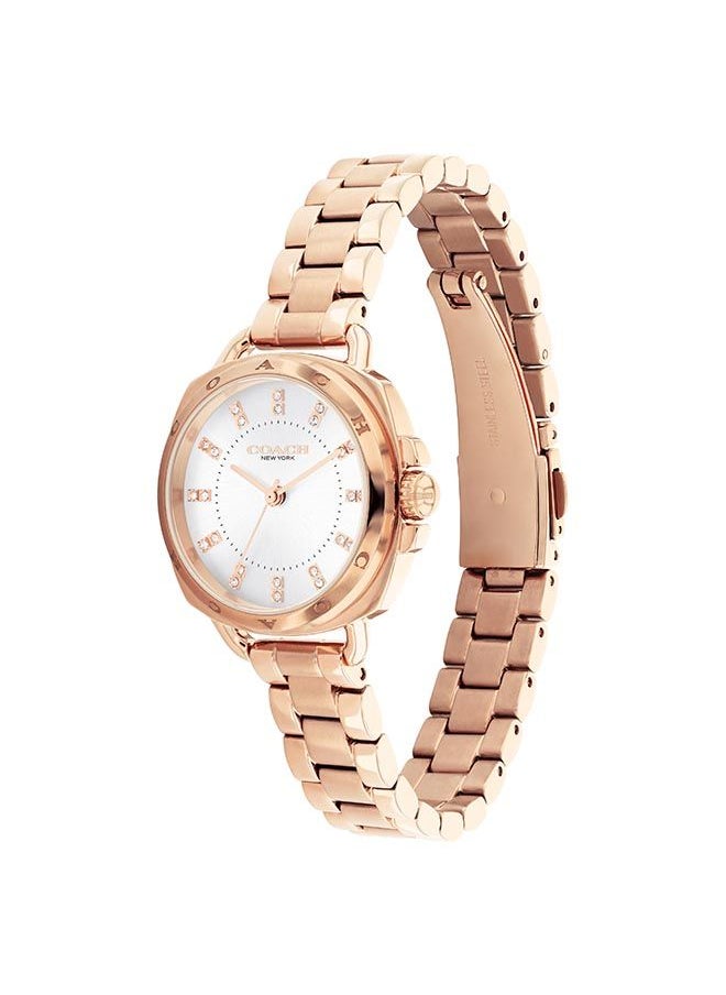 COACH - Women's Analog Asymmetrical Shape Stainless Steel Wrist Watch 14504154 - 28 Mm - Image 1