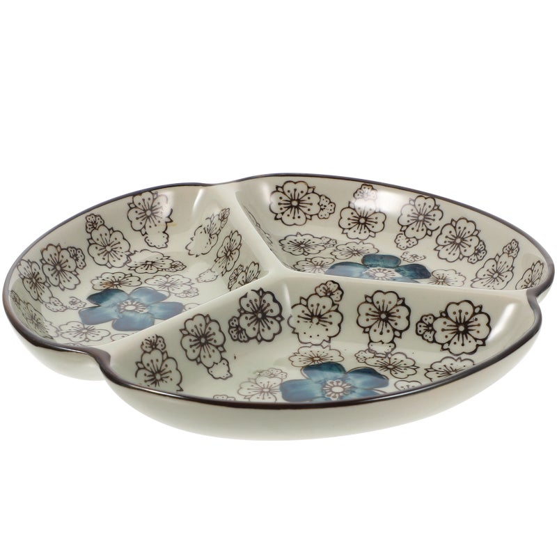 Food Serving Plate Divided Diet Dinner Plate Multi-function Serving Plate Home Accessory - Image 1