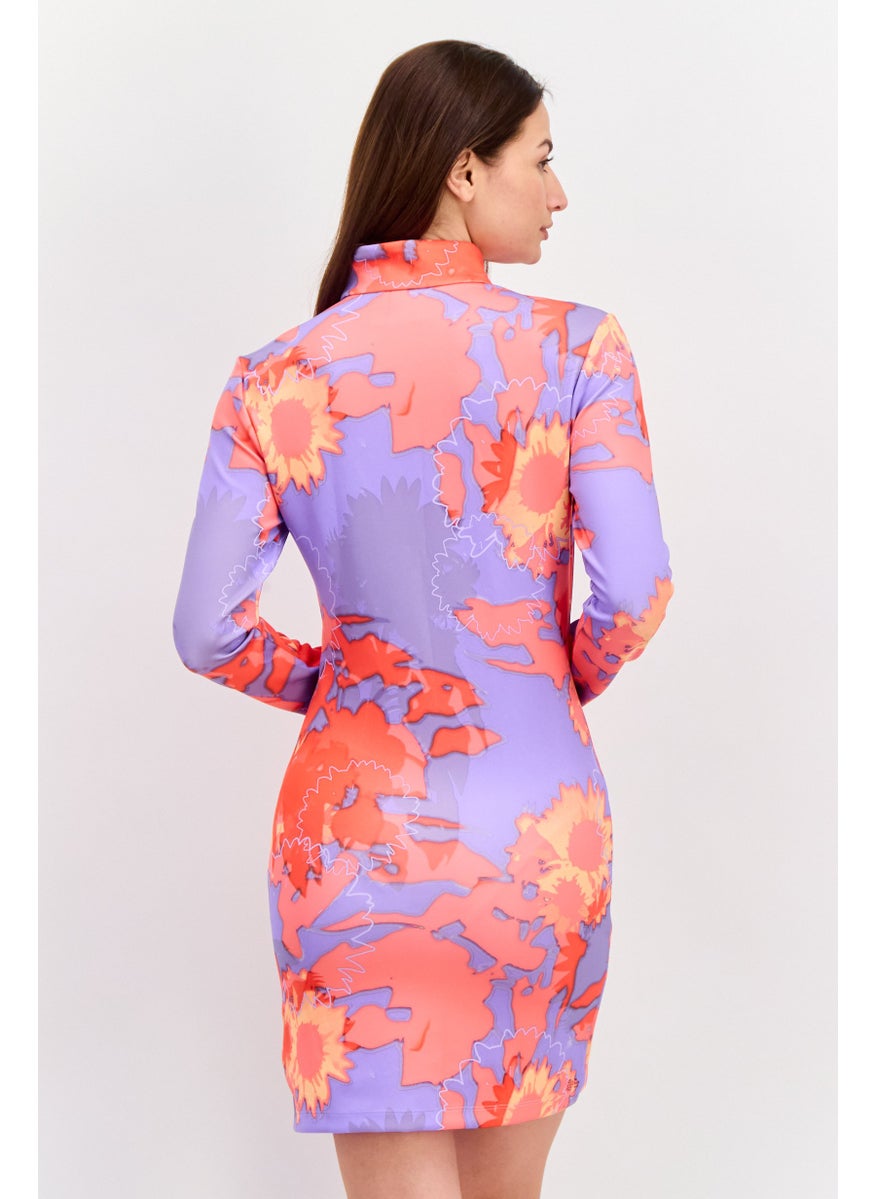 adidas Originals Women Sportswear Fit Outdoor Dress, Multicolor  - Image 3