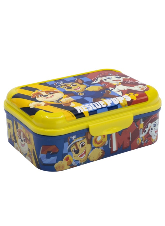 ستور صندوق غداء مستطيل من البلاستيك بتصميم باو باترول ريسكيو بابس أسكر ألوان متعددة 6.2 × 13.5 × 17 سم 81643