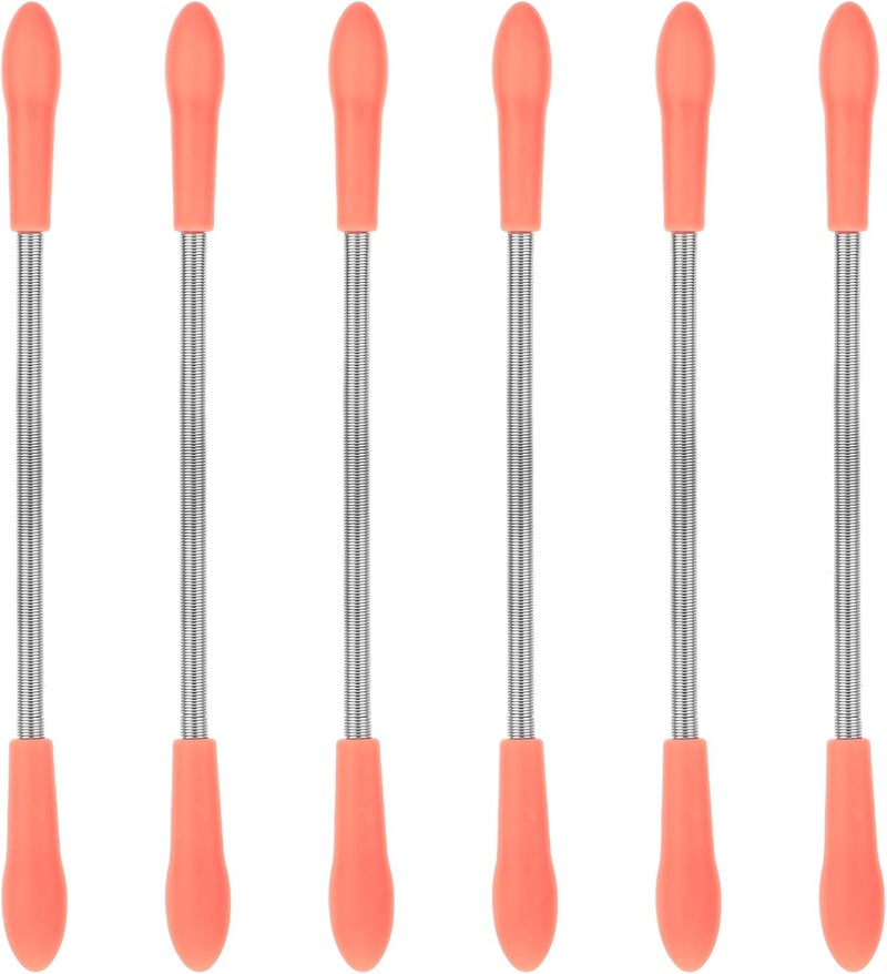 Molain 6-Piece Facial Hair Remover Spring Epilator - Unique Spring Design, Painless Hair Removal, Pink - Image 1