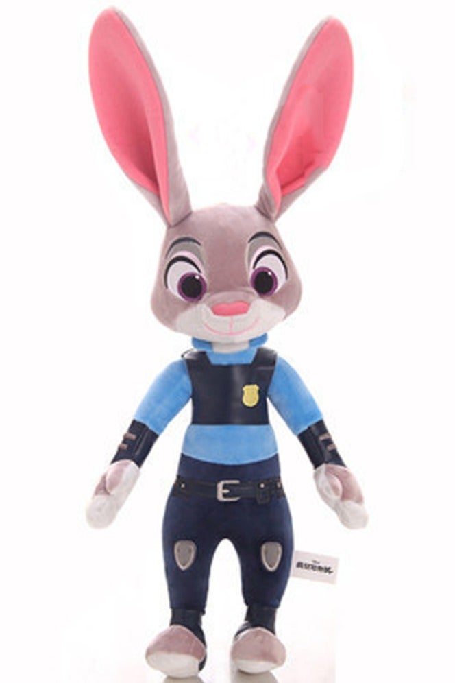 general 2 Pcs Judy Rabbit & Nick Fox Plush Toys Gifts for Friends Family Kids Chidlren Day Gifts - Image 2