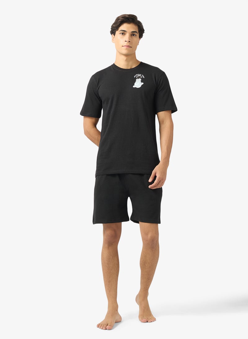 Seventy Five Nightwear T-Shirt & Shorts Set - Image 1