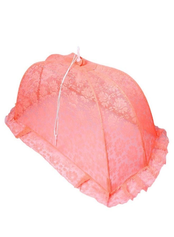 ناموسية EIO بتصميم زهري، حجم كبير (برتقالي)