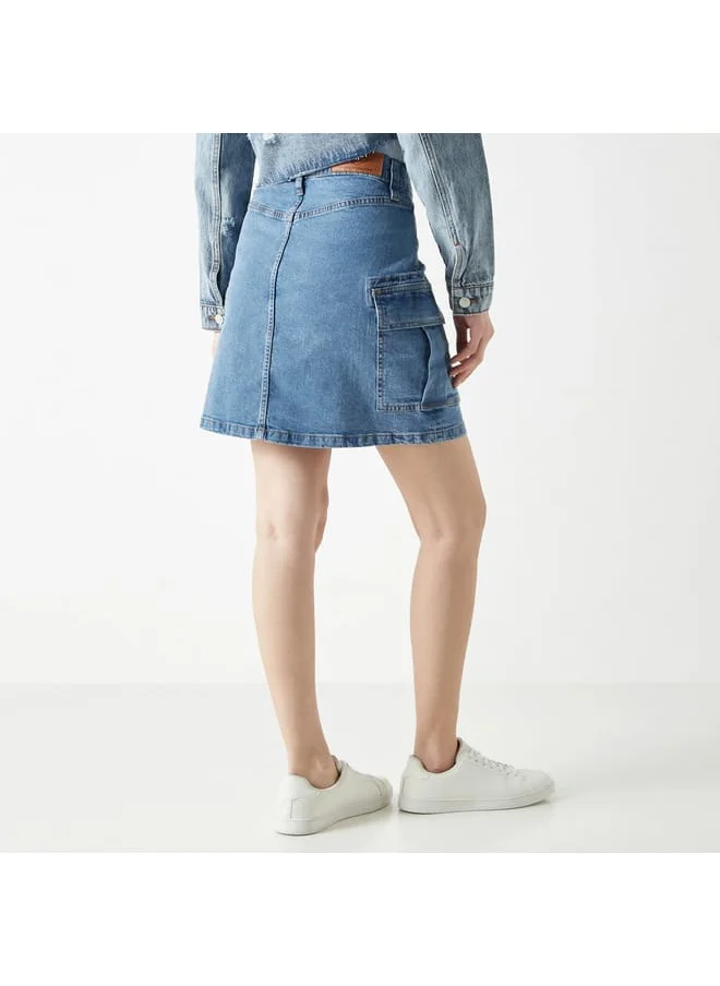 Lee Cooper Lee Cooper Denim Mini Skirt