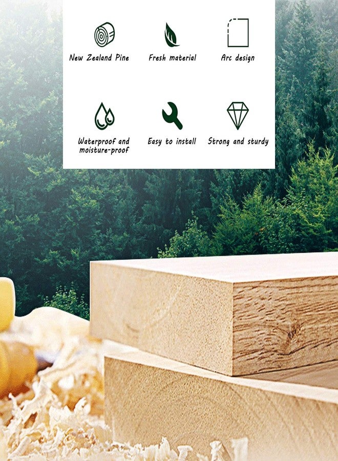 Kikerike Hamster Wooden Hideout House Natural Pet Rats Climbing Play Hut Hideaway Room for Dwarf Hamster, Small Mouse, Rat,Gerbil and Other Pet Small Animals - Image 4