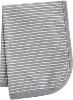 Coolibar UPF 50+ Baby Batibou Sun Blanket - Sun Protective (One Size- Grey/White Stripe)
