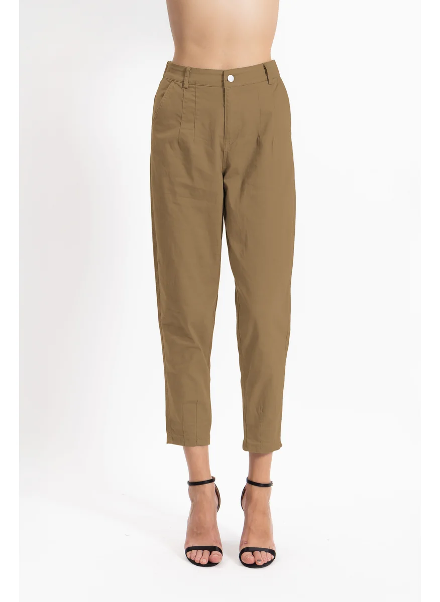 شايبس SLIM CROPPED COMFORT TROUSERS