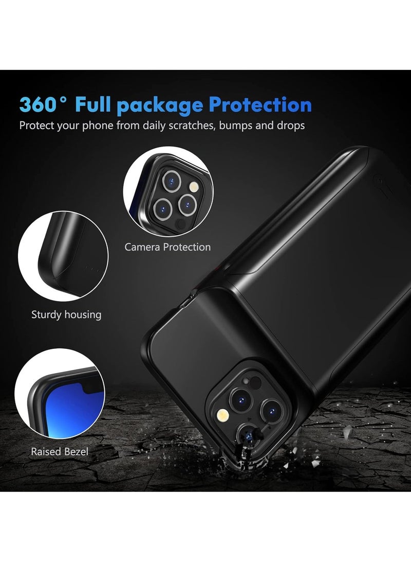 Generic - Battery Case for iPhone 14 Pro Max, 4500mAh Portable Protective Charging Case, Extended Battery Backup, Compatible for Apple iPhone 14 Pro Max, Rechargeable Charger Case. - Image 1