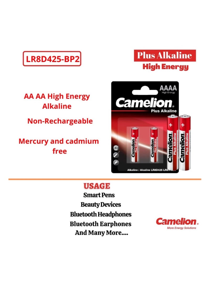 Camelion Plus Alkaline AAAA battery x12 - Image 4