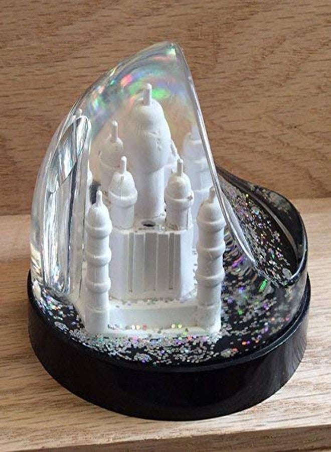Pooja Creation stone Taj Mahal Showpiece (10 cm, Multicolour) - Image 3