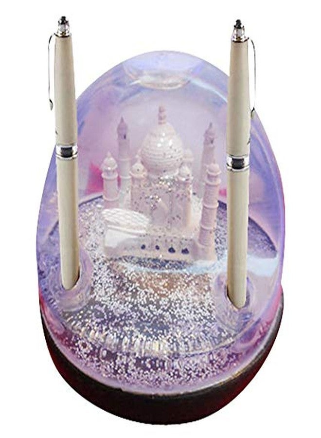 Pooja Creation stone Taj Mahal Showpiece (10 cm, Multicolour) - Image 5