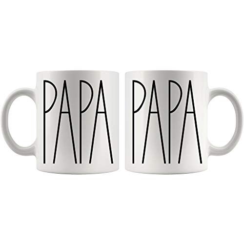 Moon9xx PAPA Gifts: Coffee Cup for Christmas, Mother's Day & Father's Day - 11oz Family Mug - Image 3
