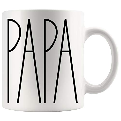 Moon9xx PAPA Gifts: Coffee Cup for Christmas, Mother's Day & Father's Day - 11oz Family Mug - Image 1