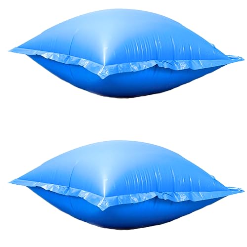 SWIMLINE HYDROTOOLS Air Pillow For Above Ground Pools Cover Winterizing 2-Pack | 4 x 4 ft Cushion Swimming Pool Closing Winter Kit | Cold Resistant Ice Equalizer Thick Pillows Accessories | 1144 ACC44 - Image 1