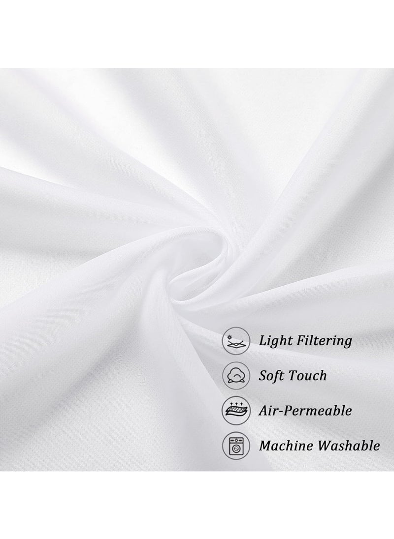 Generic - Chiffon curtains: a touch of elegance and softness in your home Size 140 x 250 cm - Image 1