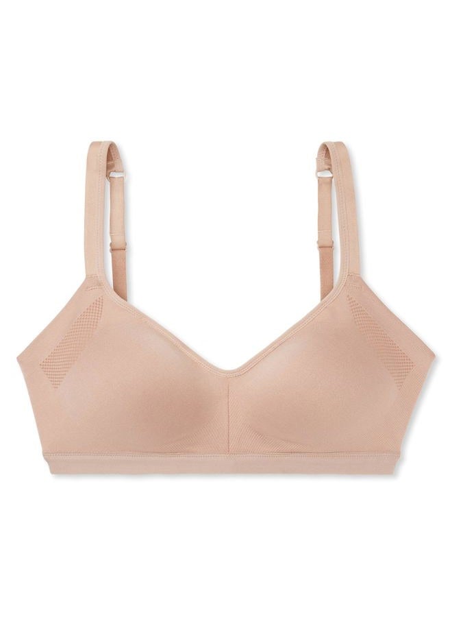Warner's Women's Easy Does It No Dig Wire-Free Bra, Rosette, L - Image 2