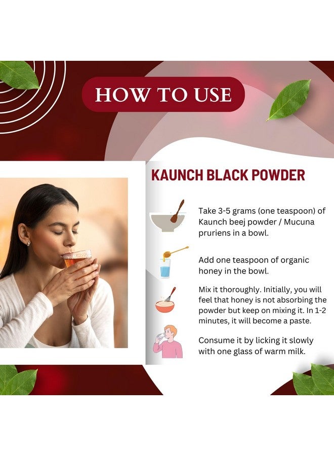 BrijBooti بودرة بذور الكاونش السوداء بريج بوتي 100 جرام - بودرة بذور الكاونش السوداء - موكونا بروريينس - كاوهيدج - Image 3