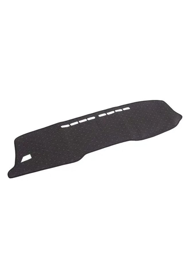 Toyota Hilux 2015 2024 Black LHD Center Console Sun Visor Dashboard Protector with Storage - Image 4
