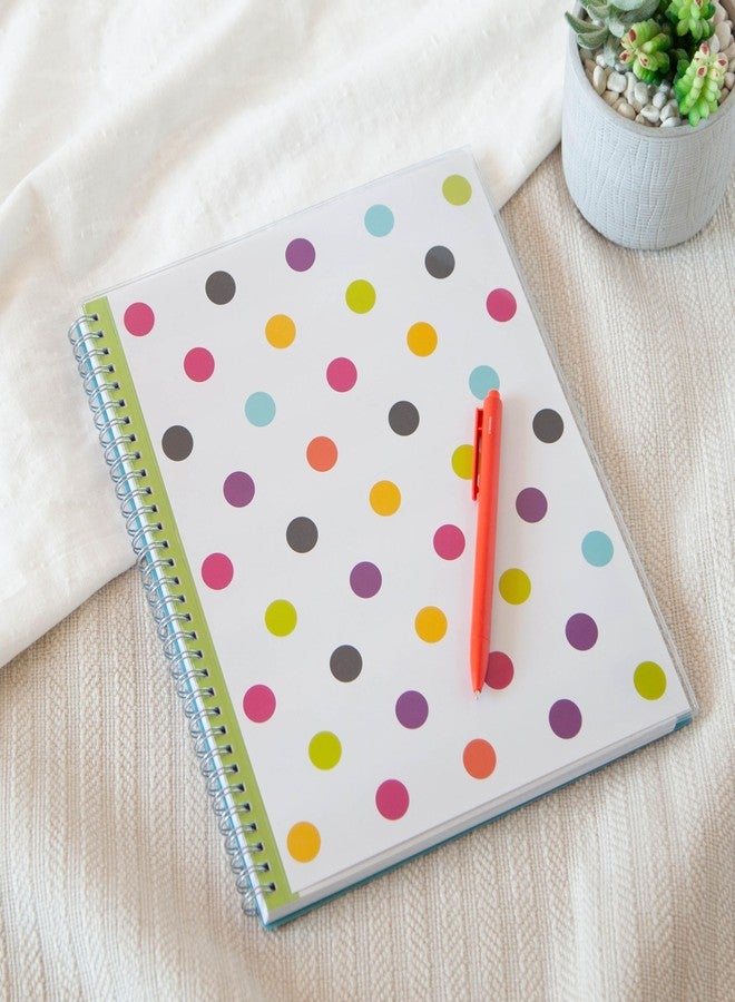 Blue Sky 2024-2025 Academic Year Teacher Weekly and Monthly Lesson Planner, July 2024 - June 2025, 8.5" x 11", Flexible Cover, Wirebound, Dots (100330-A25) - Image 2