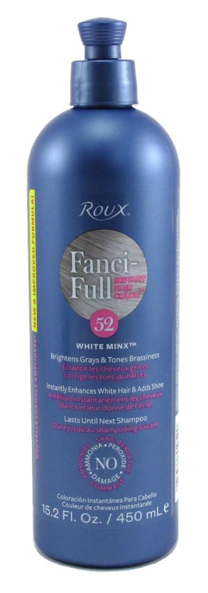 Roux FanciFull Rinse 52 White Minx 152 Ounce 449ml 3 Pack