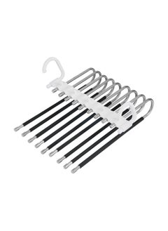 Cool Baby COOLBABY Pants Hangers 9 Layer Collapsible Trousers Non Slip Stainless Steel Multifunctional Rack Closet Organizer  - Image 1