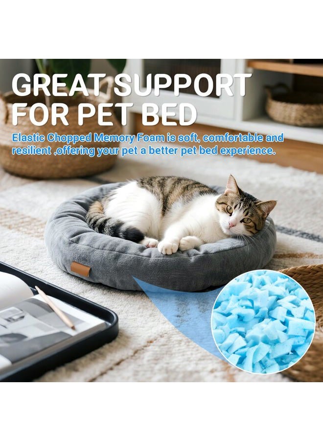 Rainflow Shredded Memory Foam Filling-6.35oz Bean Bag Filler,Soft and Convenient Memory Foam Pillow Stuffing for Couch Pillow Cushion Dog Bed Arts Crafts - Image 5