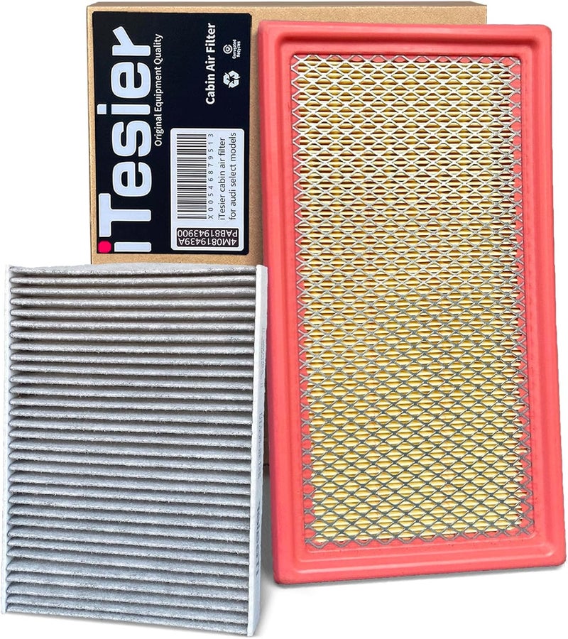 ITESIER Cabin Engine Air Filter Kit for Ford Explorer and Police Interceptor Utility - Image 1