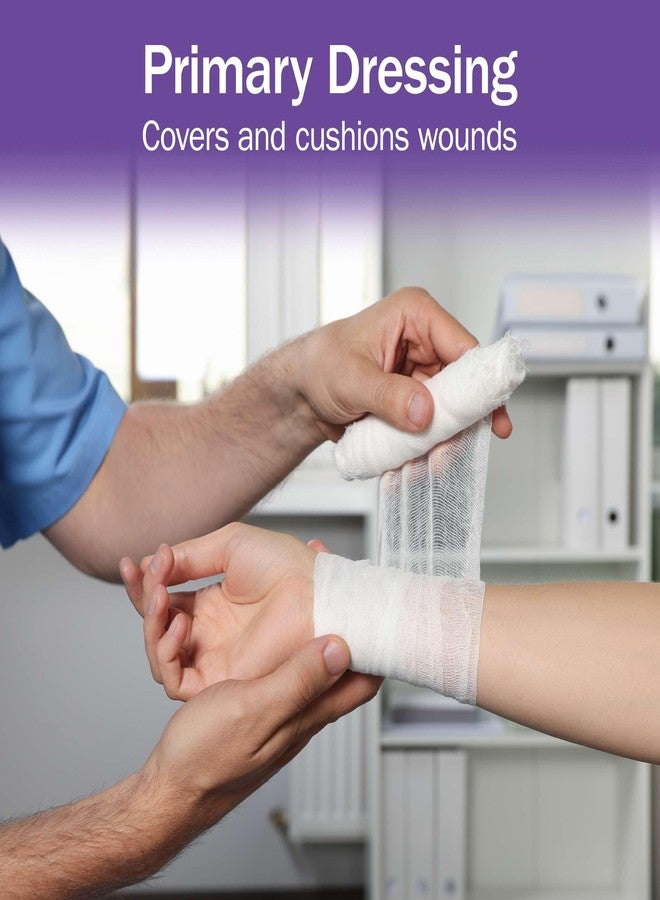 TenderGentle 4.5" Sterile Gauze Rolls - 1 Gauze Bandage for Covering and Cushioning Wounds - 4.5" x 4.1 Yards Long - 3 Ply Medical Roll - Good for Primary and Secondary Dressings - Image 4