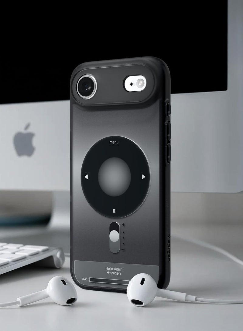 Spigen Ultra Hybrid MagFit iPhone 17 Air Case Cover with MagSafe (2025) - Classic Black - Image 3