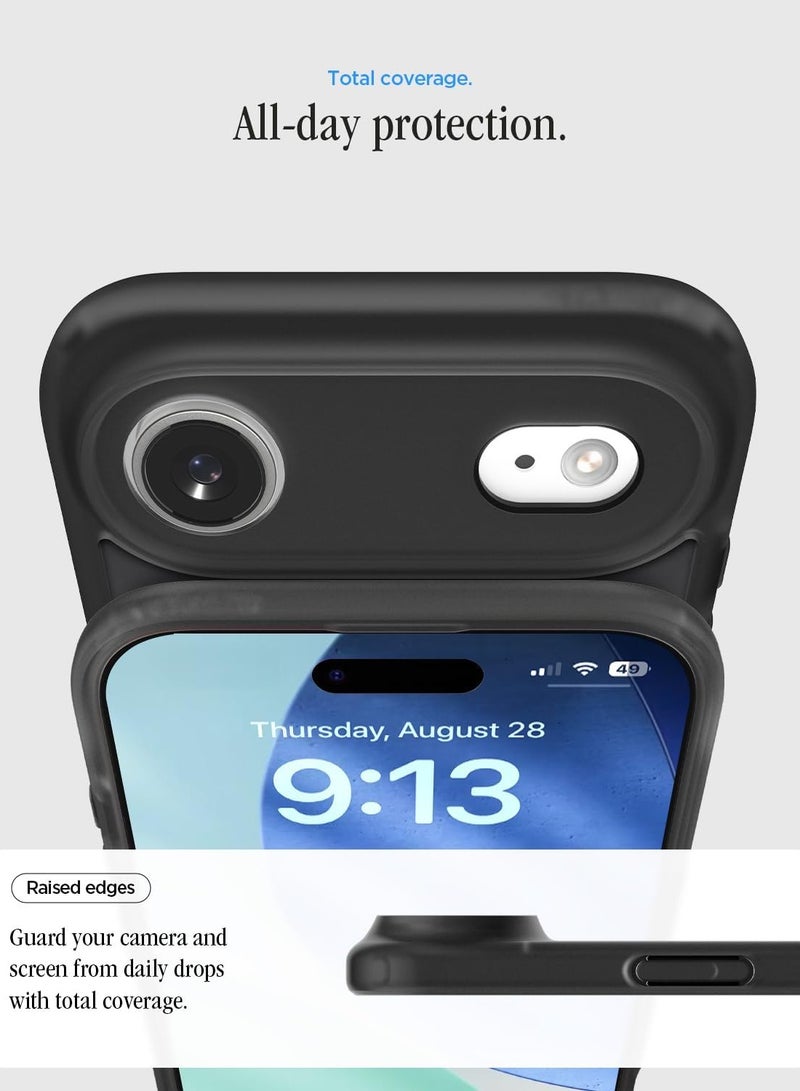 Spigen Ultra Hybrid MagFit iPhone 17 Air Case Cover with MagSafe (2025) - Classic Black - Image 5