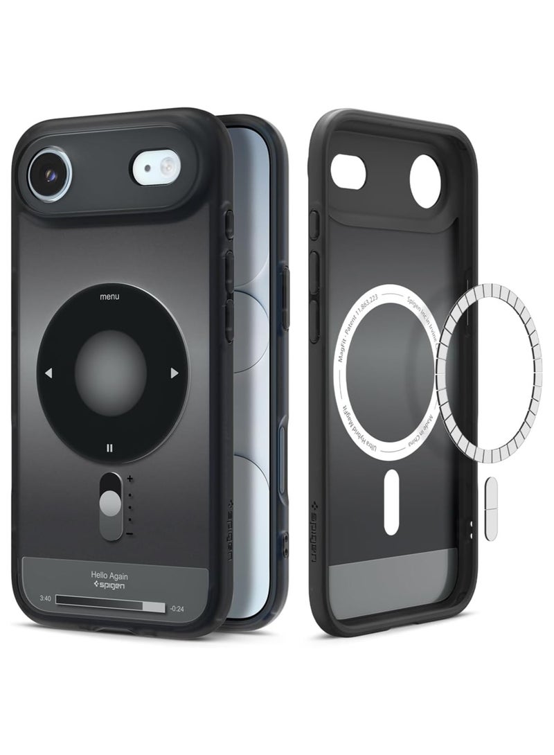Spigen Ultra Hybrid MagFit iPhone 17 Air Case Cover with MagSafe (2025) - Classic Black - Image 1