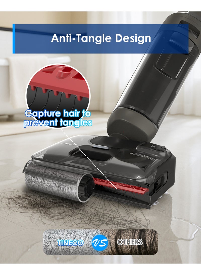 Tineco i6 Stretch Plus 2 Wet Dry Vacuum Cleaner, 20kPa Suction, Vacuum & Mop, 180° Lay-Flat Design, Self-Cleaning, Anti-Tangle Technology, Long Runtime 220 W FW432200SA - Image 5