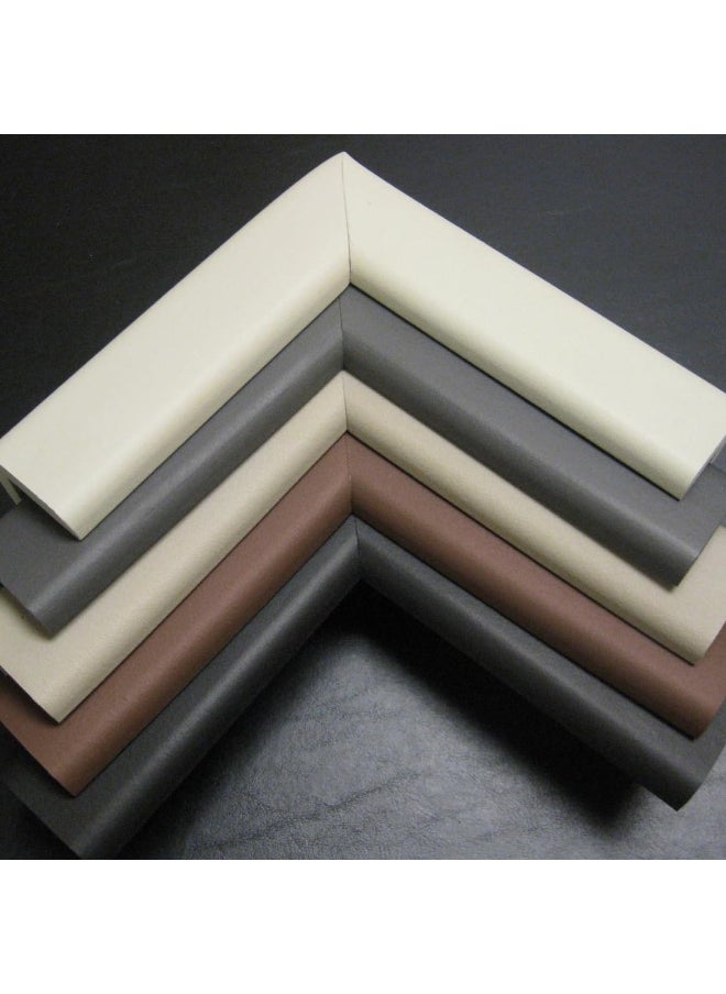 Cardinal Gates - SPK Small Hearth Pad Kit - Fireplace Baby Proofing - Adhesive Backed Fireplace Bumpers for Babies - 4 Foot Roll of Padding & Two 6" x 9" Corners - Made in The USA - Taupe - Image 1